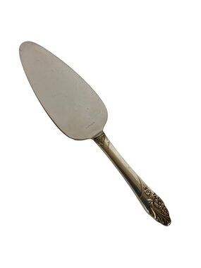 Oneida Community Evening Star Pie Dessert Server Silver Plate Vintage 1950